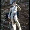 Firenze, copia del David di Michelangelo all’ingresso di Palazzo Vecchio.
