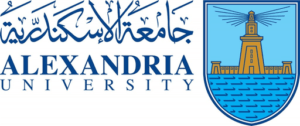 Logo Alexandria University.