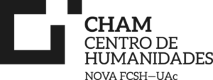 Logo CHAM, Centre for the Humanities, Portugal.