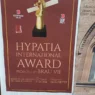 BRAU7, Florence, ceremony hall of 3rd Hypatia Award and conference.