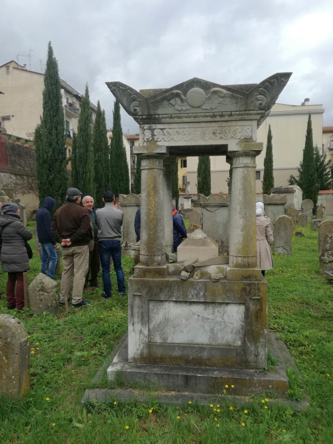 MMC3 Visit to Monumental Ebraic Cimitery, Florence